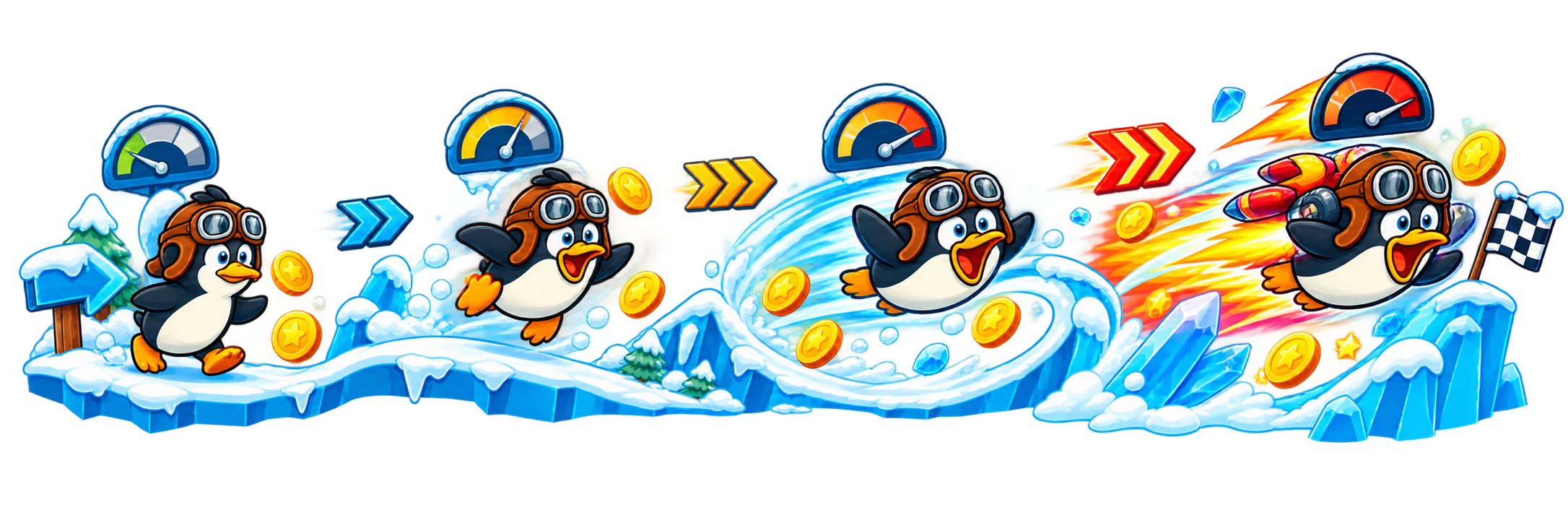 Pengu Sport game online.