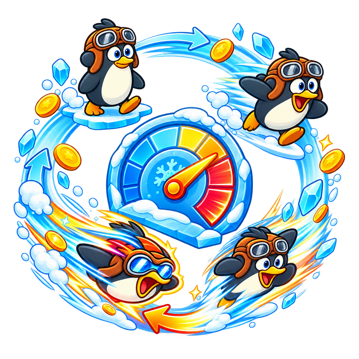Pengu Sport game.